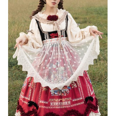 Miss Point Hymn of Bavaria Apron(Reservation/Full Payment Without Shipping)